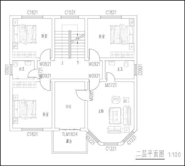 11套適合農(nóng)村自建房的戶型圖及平面圖，美觀大氣上檔次！