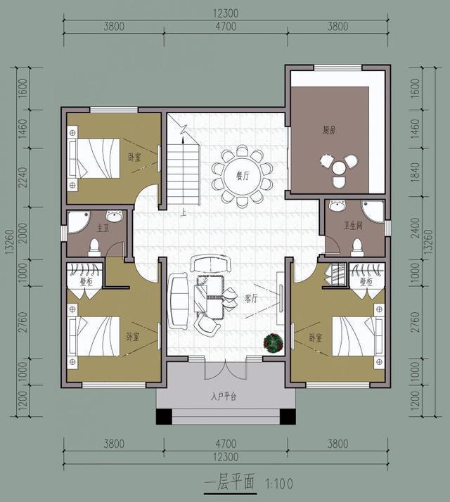 11套適合農(nóng)村自建房的戶型圖及平面圖，美觀大氣上檔次！