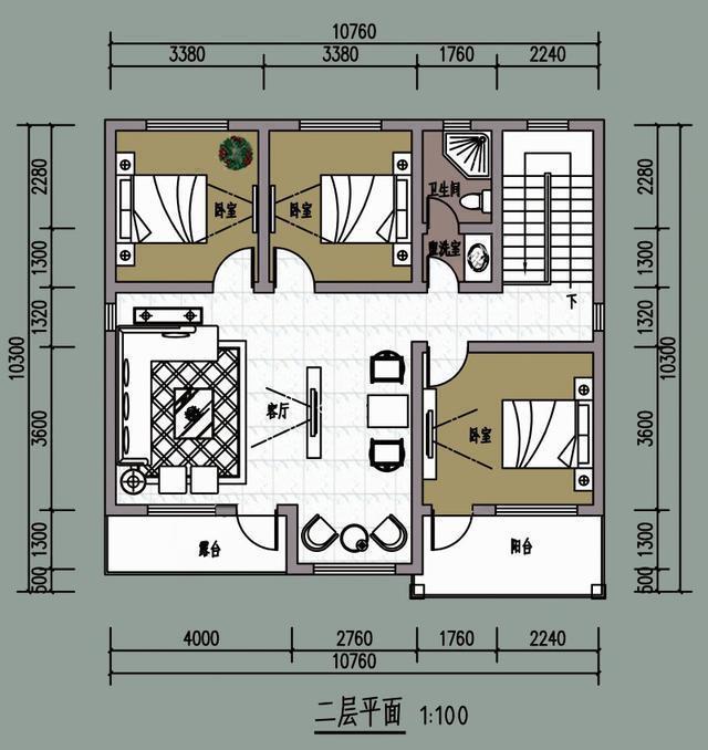 11套適合農(nóng)村自建房的戶型圖及平面圖，美觀大氣上檔次！
