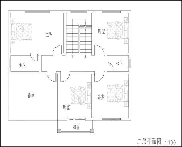11套適合農(nóng)村自建房的戶型圖及平面圖，美觀大氣上檔次！
