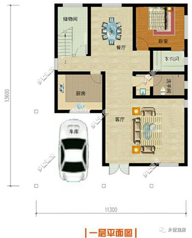3款20萬建成的農(nóng)村自建小別墅設(shè)計圖，萬水千山總是情，你看這房行不行！