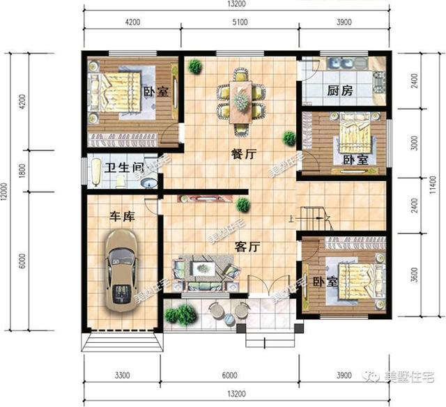 4款農(nóng)村一層小別墅設(shè)計(jì)圖，美觀實(shí)用住的舒心，10萬(wàn)就能建的起