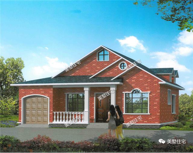 4款農(nóng)村一層小別墅設(shè)計(jì)圖，美觀實(shí)用住的舒心，10萬(wàn)就能建的起