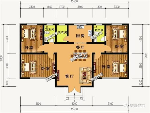 4款農(nóng)村一層小別墅設(shè)計(jì)圖，美觀實(shí)用住的舒心，10萬(wàn)就能建的起