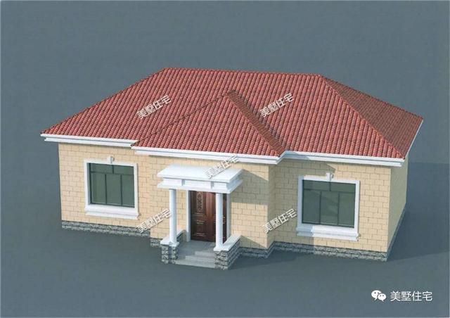 4款農(nóng)村一層小別墅設(shè)計(jì)圖，美觀實(shí)用住的舒心，10萬(wàn)就能建的起