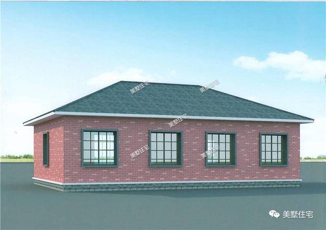 4款農(nóng)村一層小別墅設(shè)計(jì)圖，美觀實(shí)用住的舒心，10萬(wàn)就能建的起