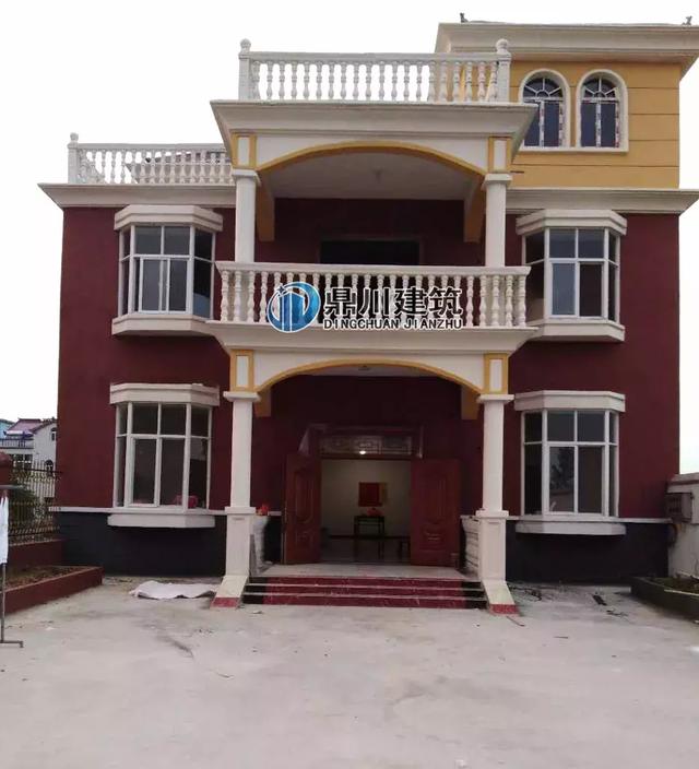 5套農(nóng)村小別墅效果圖和實(shí)拍圖的對(duì)比，第1套100%還原效果圖，第3套造價(jià)才25萬(wàn)