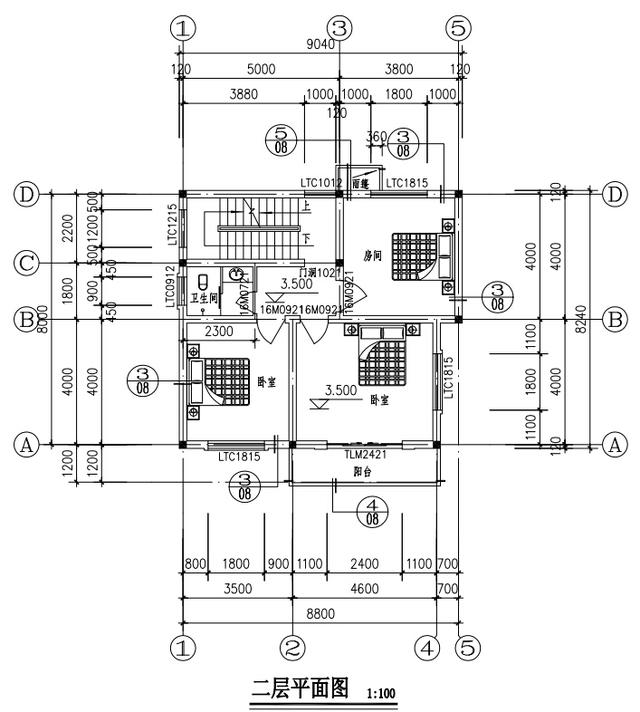 2款開(kāi)間8米的農(nóng)村自建房設(shè)計(jì)圖，不僅美觀大方，更是經(jīng)濟(jì)實(shí)用，小戶型也能建出大豪宅