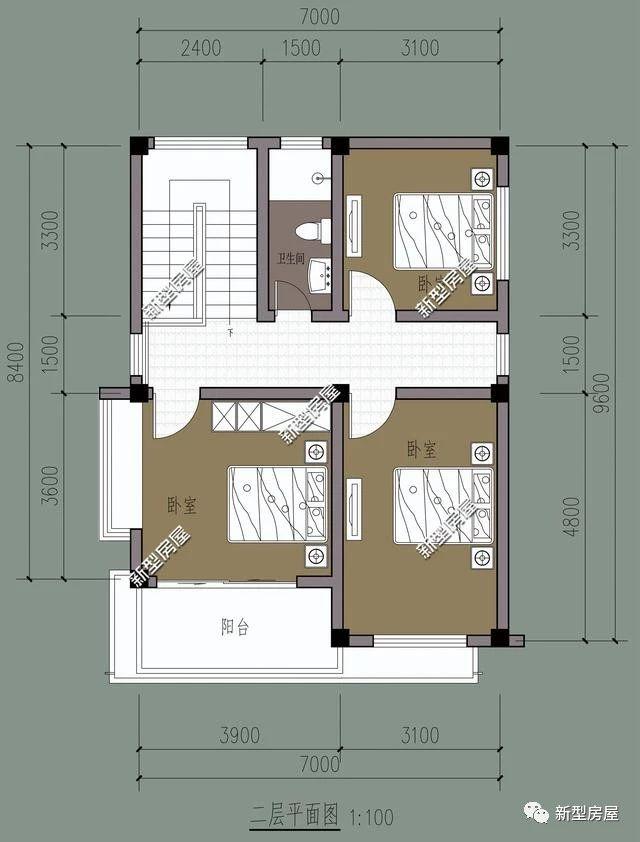 20萬就能建起的二層農(nóng)村別墅圖，現(xiàn)代、實(shí)用、輕奢時尚，年輕人的最愛