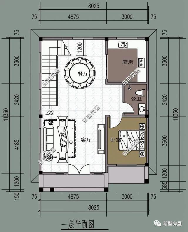 20萬就能建起的二層農(nóng)村別墅圖，現(xiàn)代、實(shí)用、輕奢時尚，年輕人的最愛