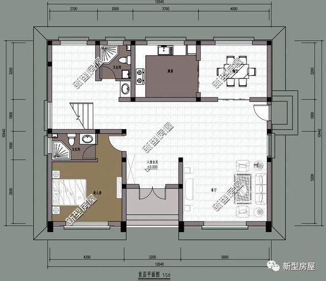 20萬就能建起的二層農(nóng)村別墅圖，現(xiàn)代、實(shí)用、輕奢時尚，年輕人的最愛