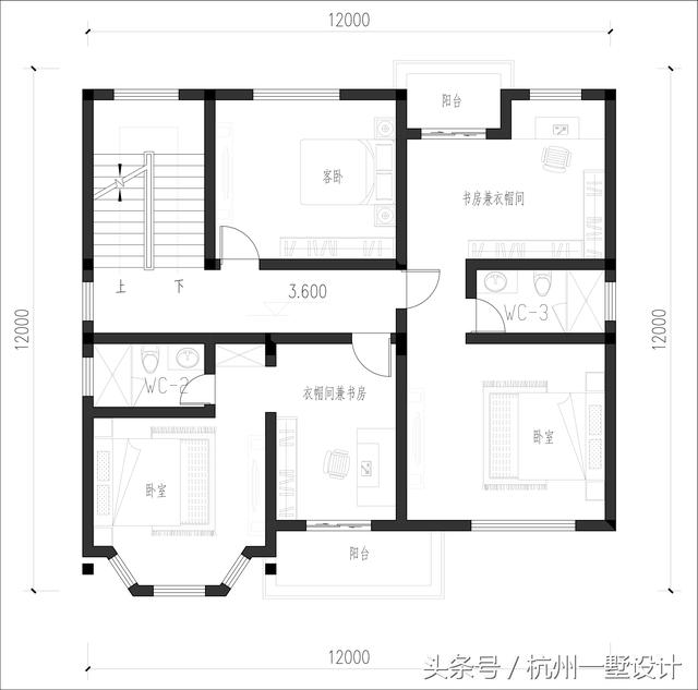 12×12方正的農(nóng)村自建別墅圖，愜意的小庭院 真正的低調(diào)的豪宅！