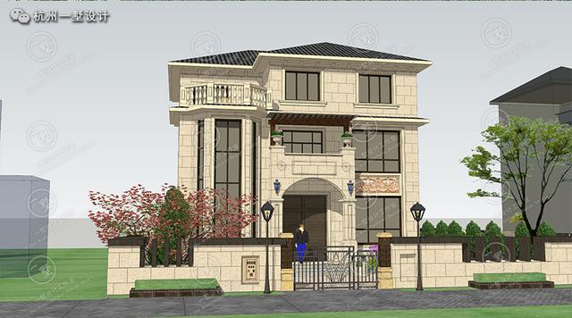 12×12方正的農(nóng)村自建別墅圖，愜意的小庭院 真正的低調(diào)的豪宅！