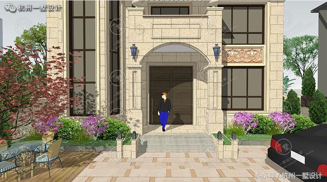 12×12方正的農(nóng)村自建別墅圖，愜意的小庭院 真正的低調(diào)的豪宅！