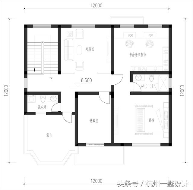 12×12方正的農(nóng)村自建別墅圖，愜意的小庭院 真正的低調(diào)的豪宅！