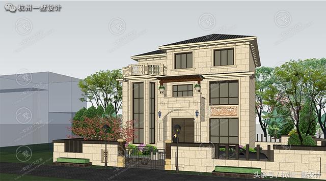 12×12方正的農(nóng)村自建別墅圖，愜意的小庭院 真正的低調(diào)的豪宅！