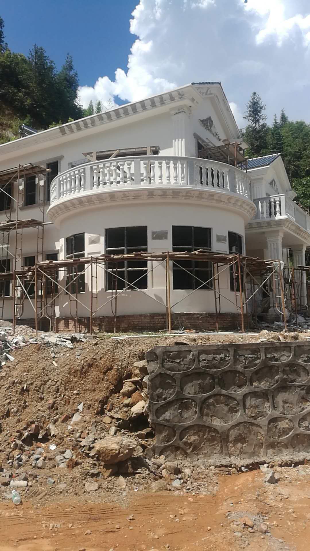 40萬為父母打造實(shí)用農(nóng)村二層樓房圖片，含實(shí)拍圖與施工圖！