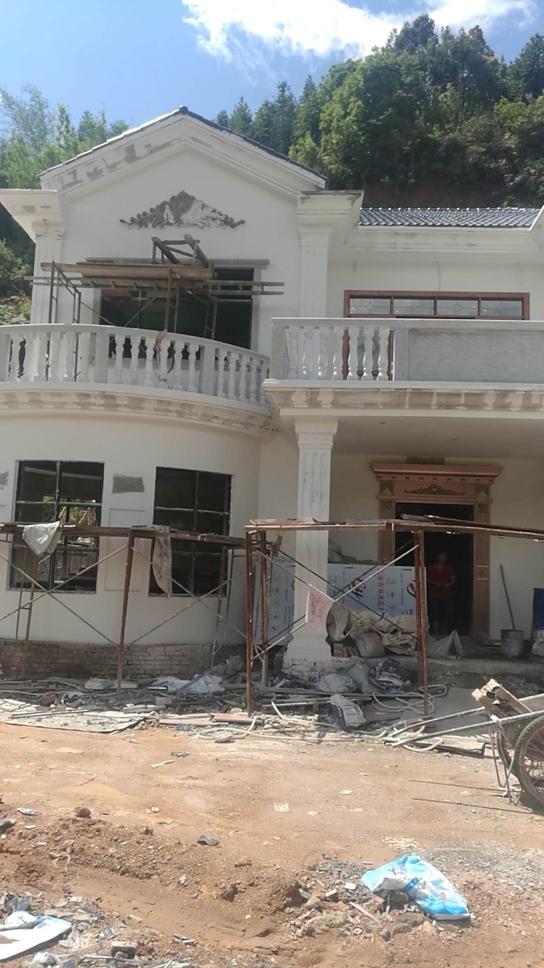 40萬為父母打造實(shí)用農(nóng)村二層樓房圖片，含實(shí)拍圖與施工圖！