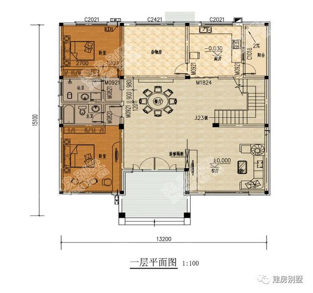 兩棟以貌美脫穎而出的農(nóng)村別墅圖，老家建棟這樣的住宅建真是太有面子了