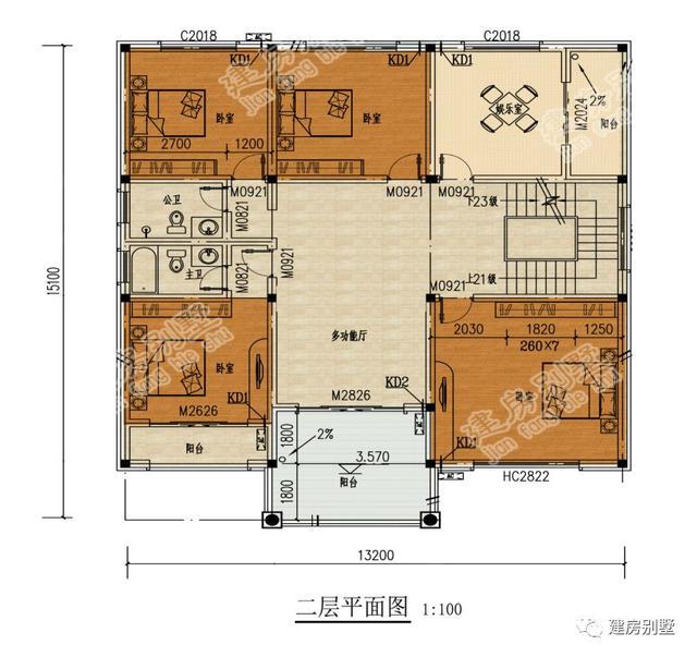 兩棟以貌美脫穎而出的農(nóng)村別墅圖，老家建棟這樣的住宅建真是太有面子了