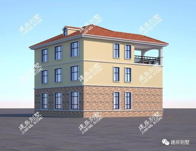 兩棟以貌美脫穎而出的農(nóng)村別墅圖，老家建棟這樣的住宅建真是太有面子了