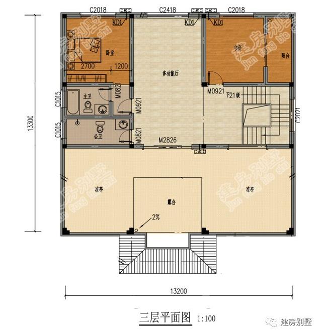 兩棟以貌美脫穎而出的農(nóng)村別墅圖，老家建棟這樣的住宅建真是太有面子了