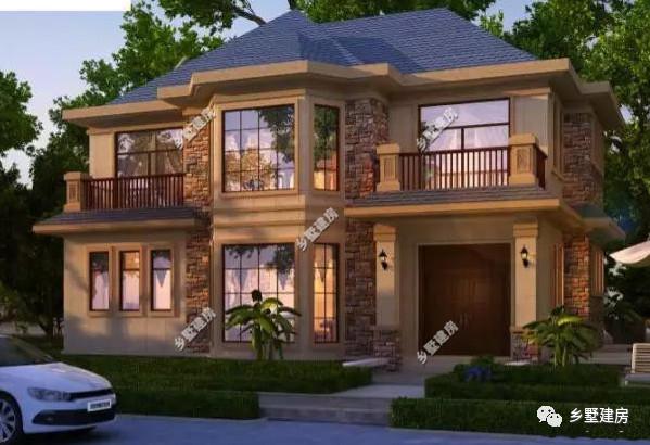 3款農(nóng)村二層小別墅設(shè)計(jì)圖，時(shí)尚大氣帶露臺(tái)，造價(jià)太經(jīng)濟(jì)，性價(jià)比超高！
