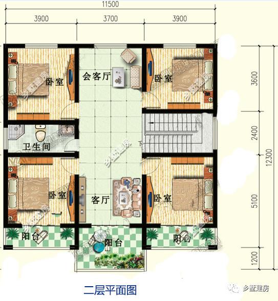 3款農(nóng)村二層小別墅設(shè)計(jì)圖，時(shí)尚大氣帶露臺(tái)，造價(jià)太經(jīng)濟(jì)，性價(jià)比超高！