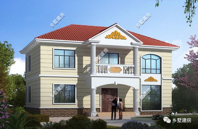 3款農(nóng)村二層小別墅設(shè)計(jì)圖，時(shí)尚大氣帶露臺(tái)，造價(jià)太經(jīng)濟(jì)，性價(jià)比超高！
