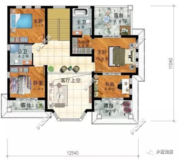 3款農(nóng)村二層小別墅設(shè)計(jì)圖，時(shí)尚大氣帶露臺(tái)，造價(jià)太經(jīng)濟(jì)，性價(jià)比超高！