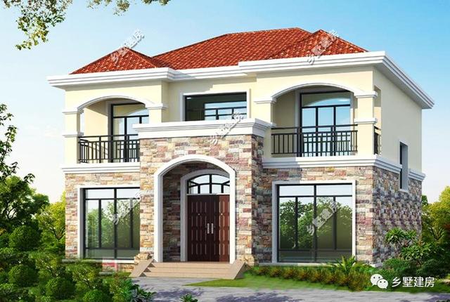 3款農(nóng)村二層小別墅設(shè)計(jì)圖，時(shí)尚大氣帶露臺(tái)，造價(jià)太經(jīng)濟(jì)，性價(jià)比超高！