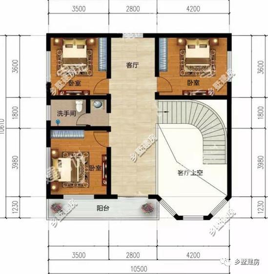 兩款不同風(fēng)格的農(nóng)村自建別墅圖，第一棟現(xiàn)代風(fēng)，第二棟歐式風(fēng)格