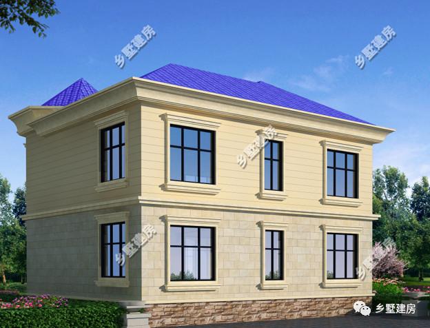 兩款不同風(fēng)格的農(nóng)村自建別墅圖，第一棟現(xiàn)代風(fēng)，第二棟歐式風(fēng)格