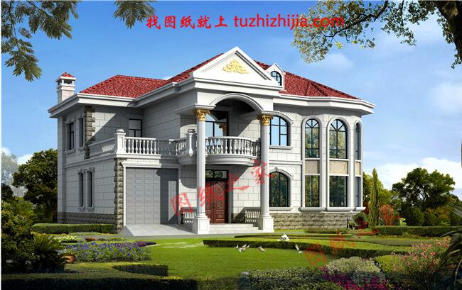 三層半新型農(nóng)村小樓房,面積不大，卻很符合農(nóng)村情況。