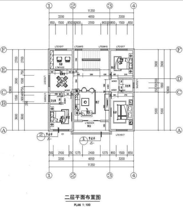 一款簡約風(fēng)格的農(nóng)村小別墅圖，開間12米很實用，還設(shè)有堂屋，保證給你長臉！