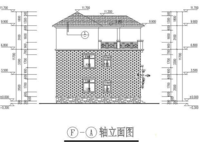 一款簡約風(fēng)格的農(nóng)村小別墅圖，開間12米很實用，還設(shè)有堂屋，保證給你長臉！