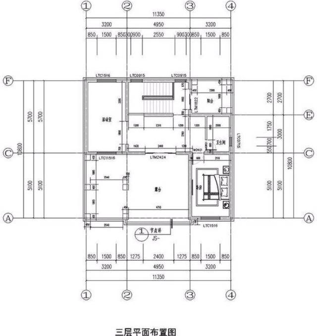 一款簡約風(fēng)格的農(nóng)村小別墅圖，開間12米很實用，還設(shè)有堂屋，保證給你長臉！