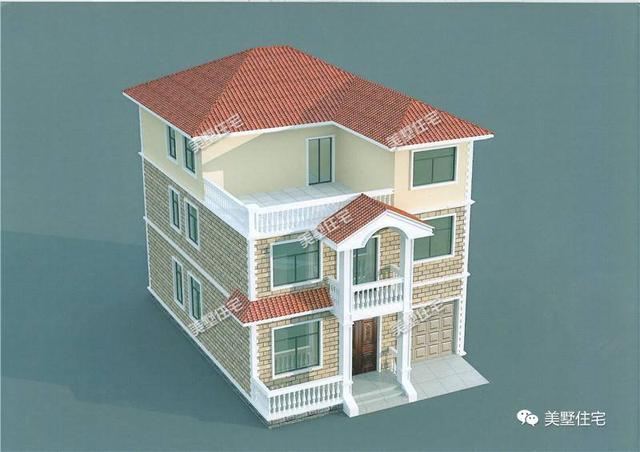 自建房不僅要好看，還得實(shí)用美觀價(jià)格合理，這3款三層別墅最低只要27萬(wàn)