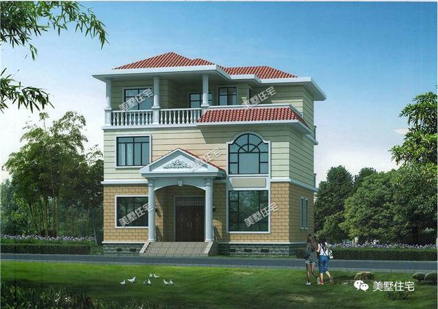 自建房不僅要好看，還得實(shí)用美觀價(jià)格合理，這3款三層別墅最低只要27萬(wàn)