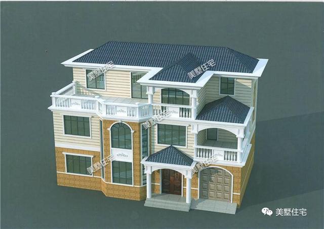自建房不僅要好看，還得實(shí)用美觀價(jià)格合理，這3款三層別墅最低只要27萬(wàn)