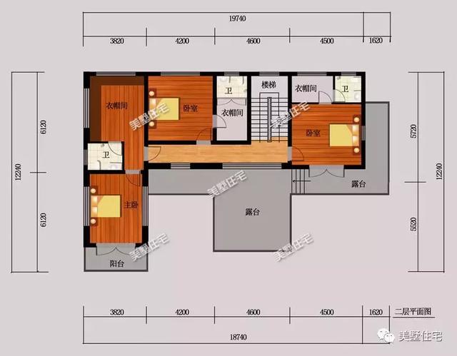 平屋頂新中式別墅圖，一種風(fēng)格，兩種設(shè)計(jì)，好房子就是受歡迎