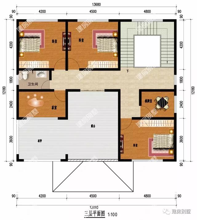 4棟建在農(nóng)村的三層歐式別墅圖，豪華大氣的外觀，建哪一棟都是令人生羨的