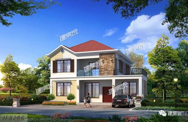 5棟漂亮的別墅設(shè)計圖，送給需要建房的你，每一棟都很出色！