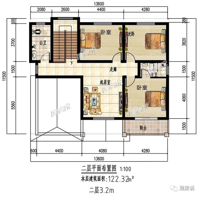 5棟漂亮的別墅設(shè)計圖，送給需要建房的你，每一棟都很出色！