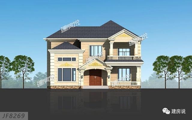 5棟漂亮的別墅設(shè)計圖，送給需要建房的你，每一棟都很出色！