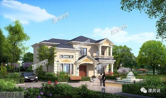 5棟漂亮的別墅設(shè)計圖，送給需要建房的你，每一棟都很出色！