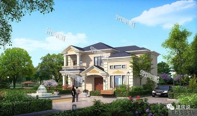 5棟漂亮的別墅設(shè)計圖，送給需要建房的你，每一棟都很出色！