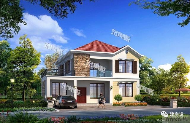 5棟漂亮的別墅設(shè)計圖，送給需要建房的你，每一棟都很出色！