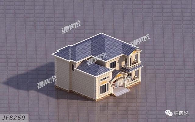 5棟漂亮的別墅設(shè)計圖，送給需要建房的你，每一棟都很出色！
