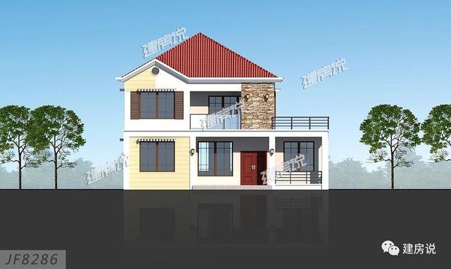 5棟漂亮的別墅設(shè)計圖，送給需要建房的你，每一棟都很出色！